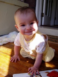 My daughter, photo taken by me