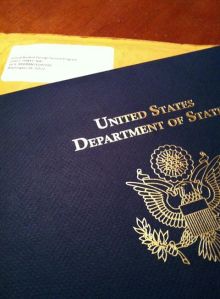 A package arrived today from the U.S. Dept. of State. It contained a certificate of appreciation from John Kerry thanking me for my service as an intern to USAID.
