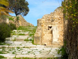 The road into Carthage