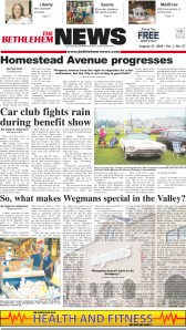 Front Page: The Bethlehem News